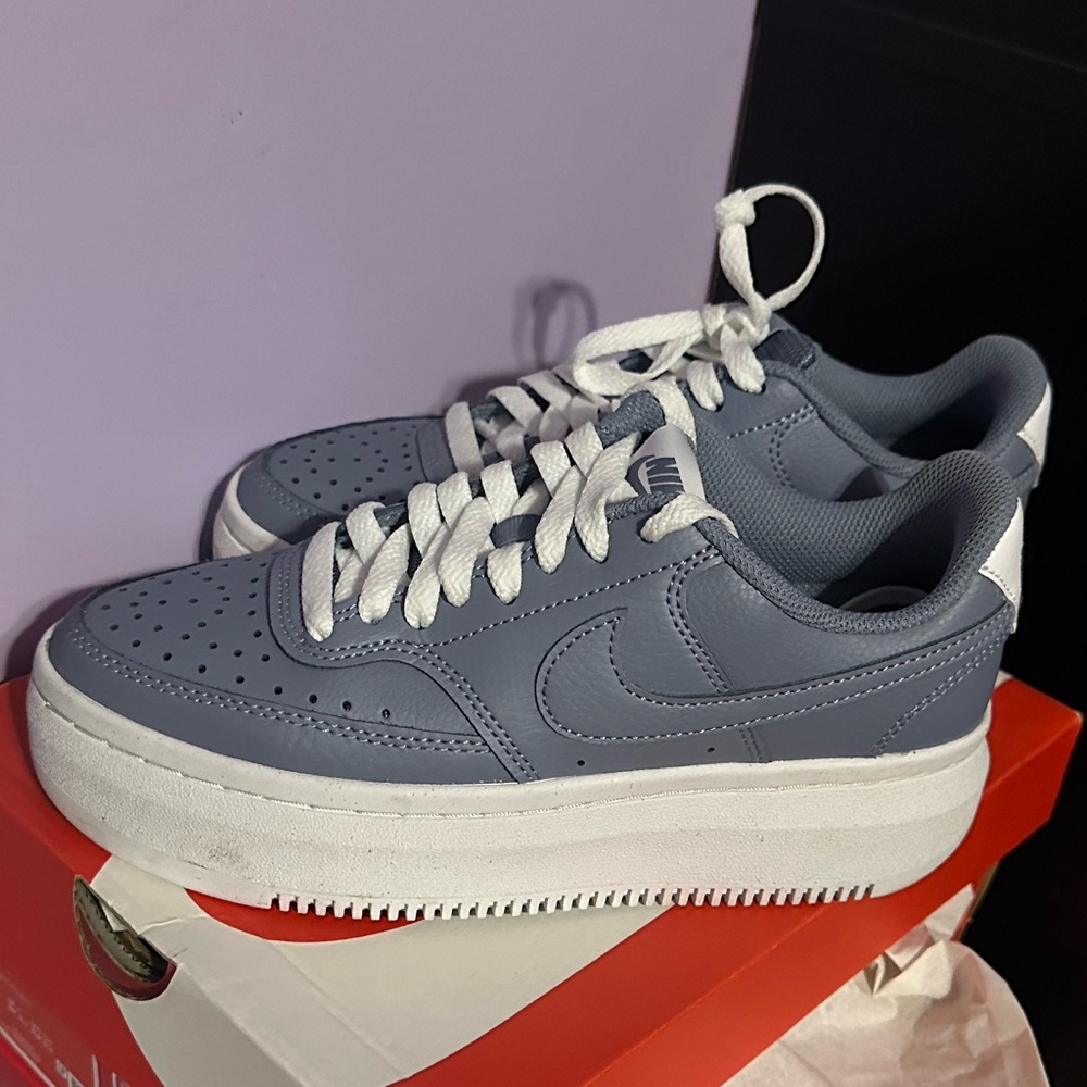 Nike Classic Blue and White Sneakers